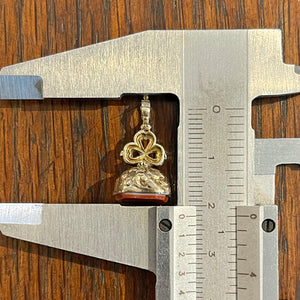 Georgian Gold-Cased Carnelian Fob Seal, England, c. 1800