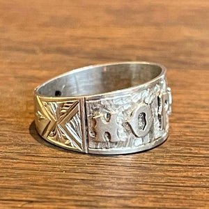 Victorian 'Hope' Ring Sterling 1881