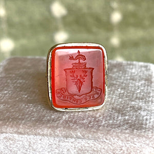 Georgian Carnelian Intaglio Seal Fob, England, c. 1810