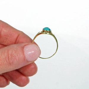 Antique Gold Turquoise Ring by Murrle, Bennett & Co.