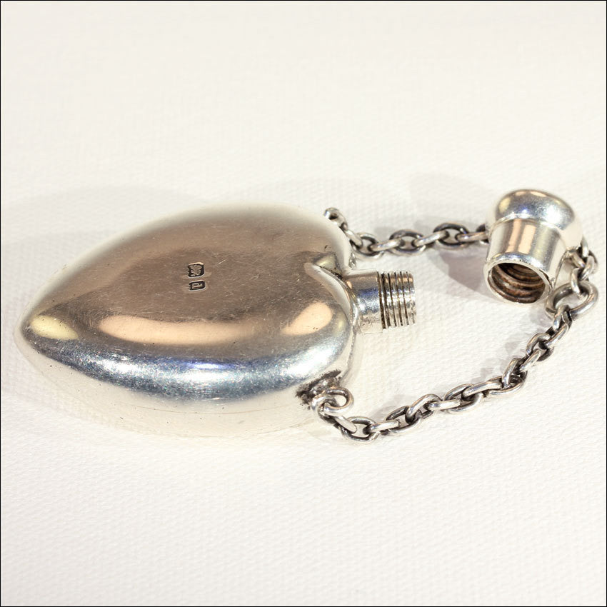 Vintage perfume outlet sterling silver pendant