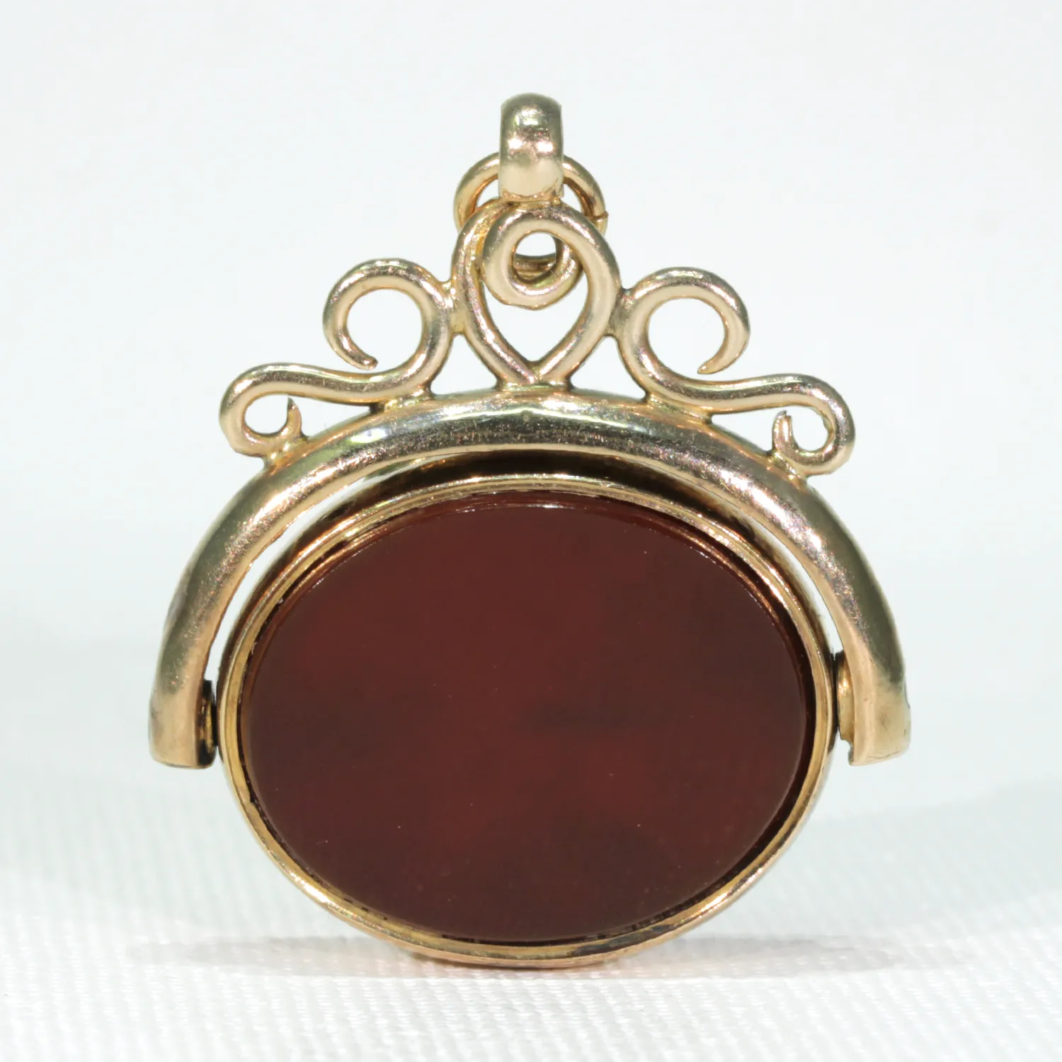 Edwardian goldtone carnelian locket outlets waxseal drop pocket watch pin H7 051920aCIZB